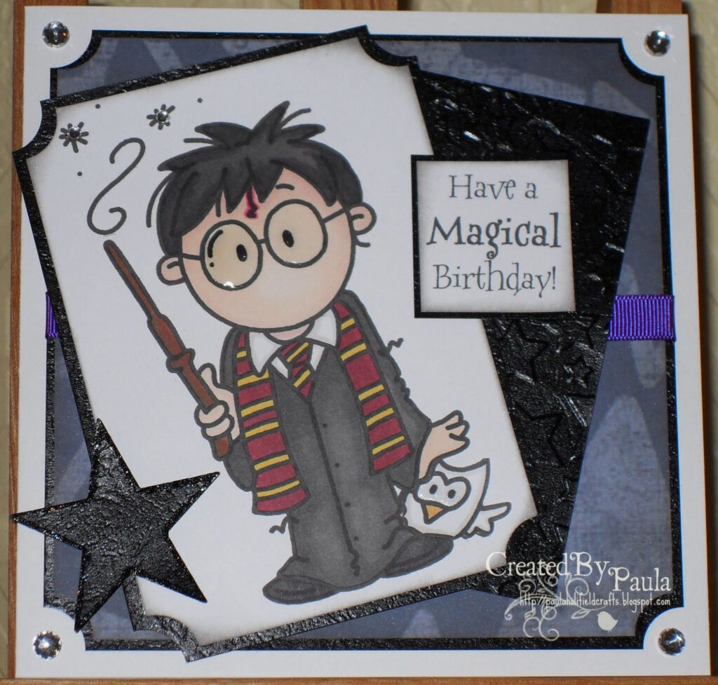 11 Best Diy Harry Potter Birthday Card Harry Potter Birthday Cards 