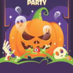 5 Best Halloween Birthday Party Printable Invitation Templates Free