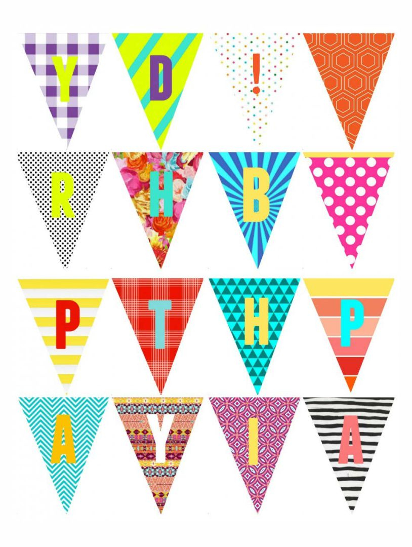 8 Best Printable Birthday Banners Printablee