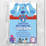 Blue s Clues Invitations Free Printable Free Printable