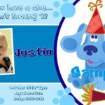 Blues Clues Birthday Party Purchase Your Invitation In A Digital Jpeg