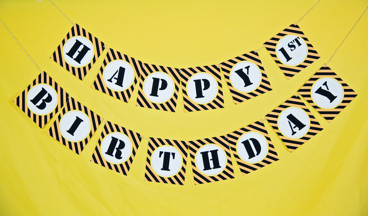 Construction Birthday Banner