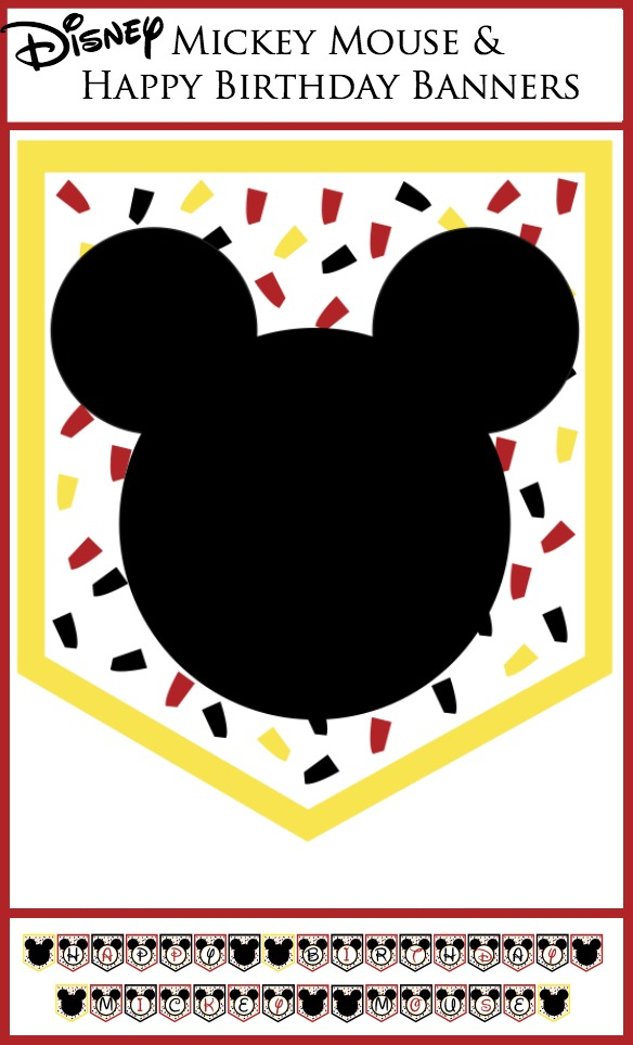 Disney Party Banners Capturing Joy With Kristen Duke