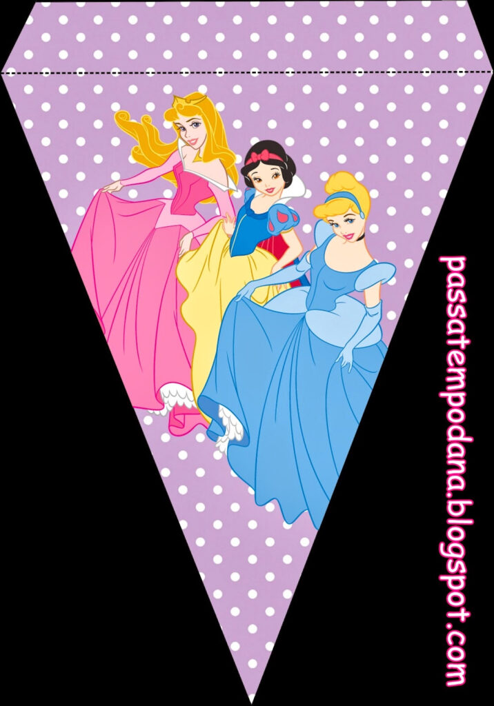 Disney Princess Birthday Free Party Printable Oh My Fiesta In English