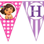 Dora The Explorer Happy Birthday Banner By ThatPartyChick On Etsy 12