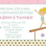 Download Now FREE Template Free Printable Gymnastics Birthday In