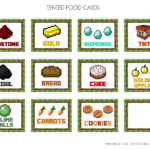 Download These Awesome FREE Minecraft Party Printables Catch My Party