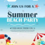 FREE 17 Beach Party Invitation Designs Examples In Publisher Word