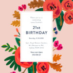 Free Birthday Party Invitation Template Wordsresumepages ml Make
