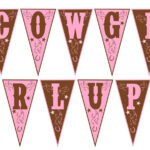 FREE Cowgirl Birthday Party Printables Catch My Party