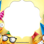 Free Emoji Party Birthday Invitations Emoji Birthday Party Emoji