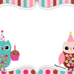 Free FREE Printable Owl Birthday Invitation Owl Birthday Invitations
