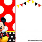 FREE Mickey Mouse Birthday Invitation Templates Latest Mickey