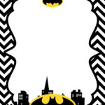 FREE Printable Batman Birthday Invitation Templates DREVIO