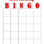 Free Printable Birthday Bingo Cards Bingo Cards Printable Bingo