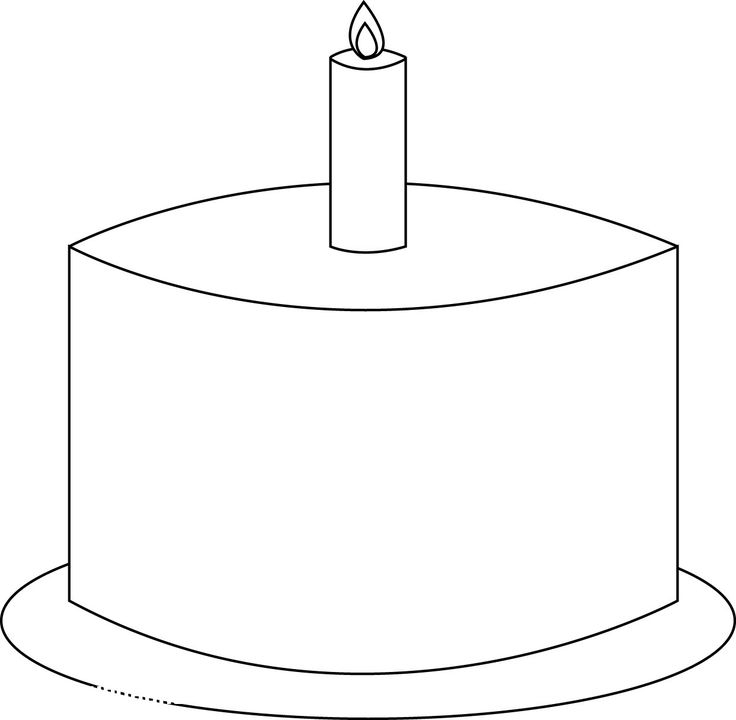 Free Printable Birthday Cake Coloring Pages For Kids Birthday Happy 