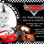 Free Printable Birthday Invitations Cars Disney Cars Birthday