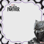 Free Printable Black Panther Invitation Templates Invitation World