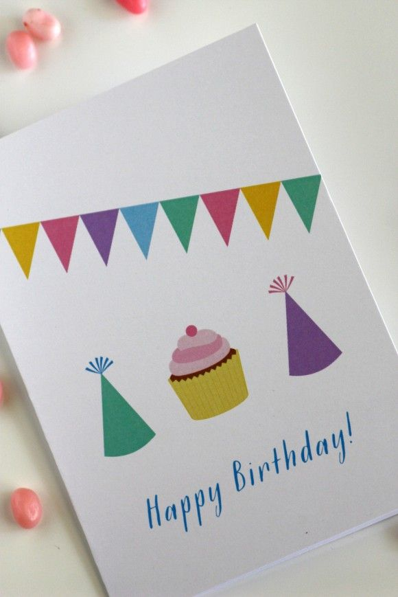 Free Printable Blank Birthday Cards Catch My Party Free Printable 
