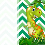 FREE PRINTABLE Dinosaur Party Birthday Invitation Templates DREVIO