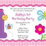 Free Printable First Birthday Invitations FREE Printable Birthday