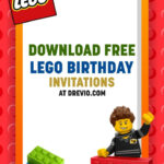 FREE Printable LEGO Birthday Invitation Templates Lego Birthday