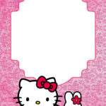FREE PRINTABLE Lovely Hello Kitty Birthday Invitation Templates