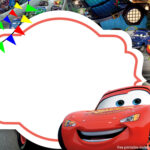 FREE The Cars 3 With Photo Invitation Template Car Birthday