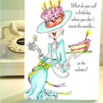 Funny Birthday Card Funny Women Humor Greeting Cards For Her Women
