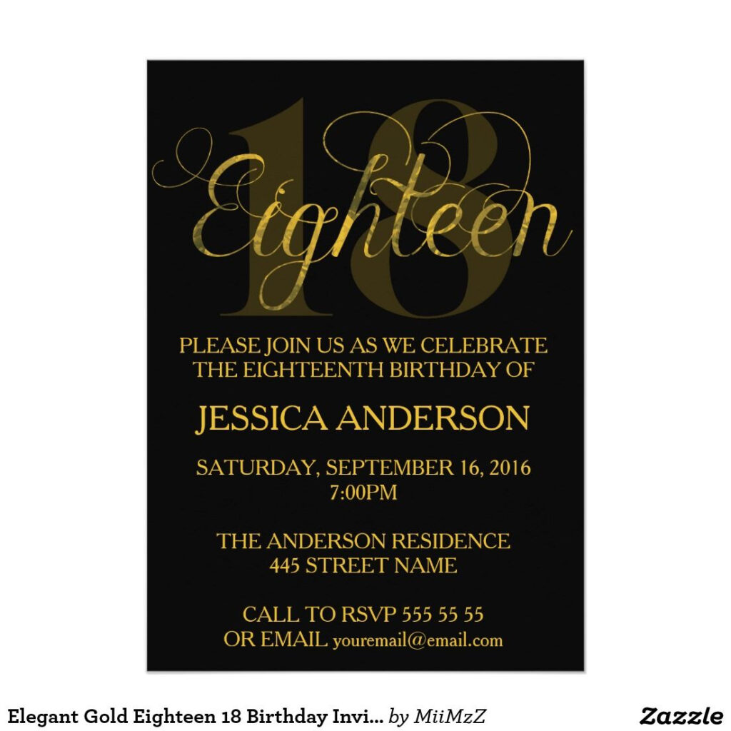 Get FREE 18th Birthday Invitations Wording 18th Birthday Birthday 