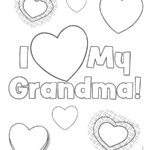 Grandma Birthday Coloring Pages Free Coloring Pages Of Happy Birthday