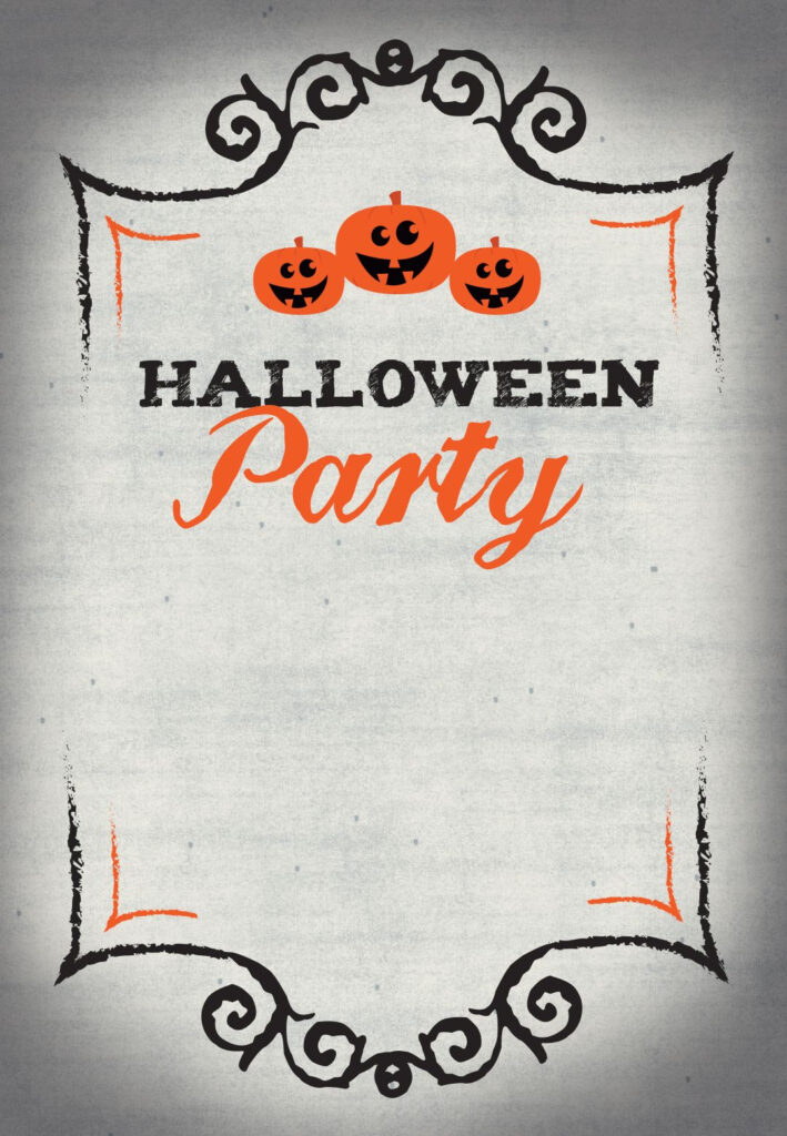 Halloween Party Free Halloween Party Invitation Tem Halloween 