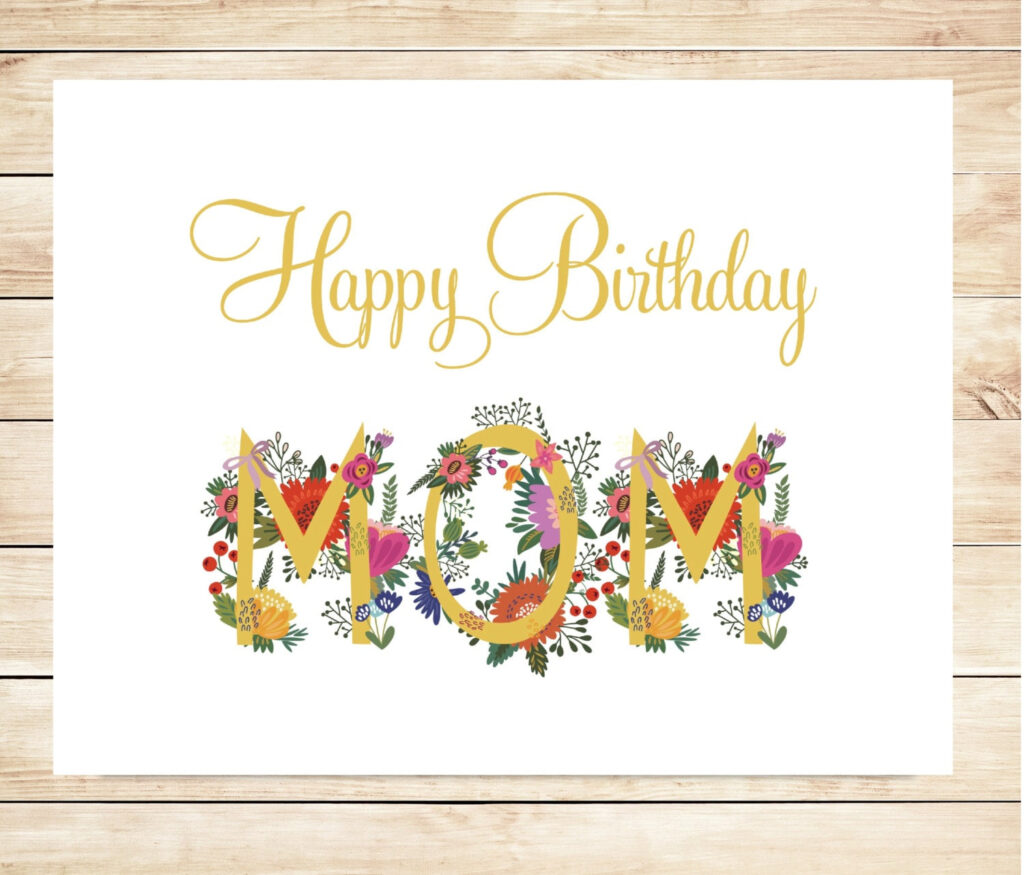 Insane Printable Birthday Card For Mom Derrick Website