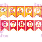 Kansas City Chiefs Happy Birthday Pennant Banners 2 Styles Payhip