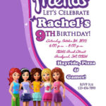 Lego Friends Inspired Birthday Invitation By ParchmentSkies Lego