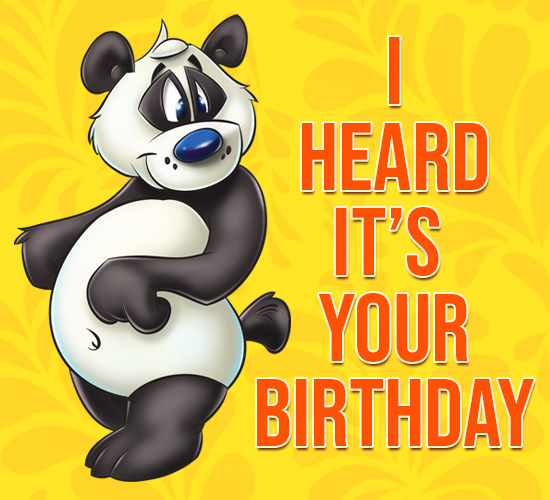 Panda Birthday Wishes Free Happy Birthday ECards Greeting Cards 123 