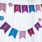 Personalized Princess Happy Birthday Banner Printable PDF For All The