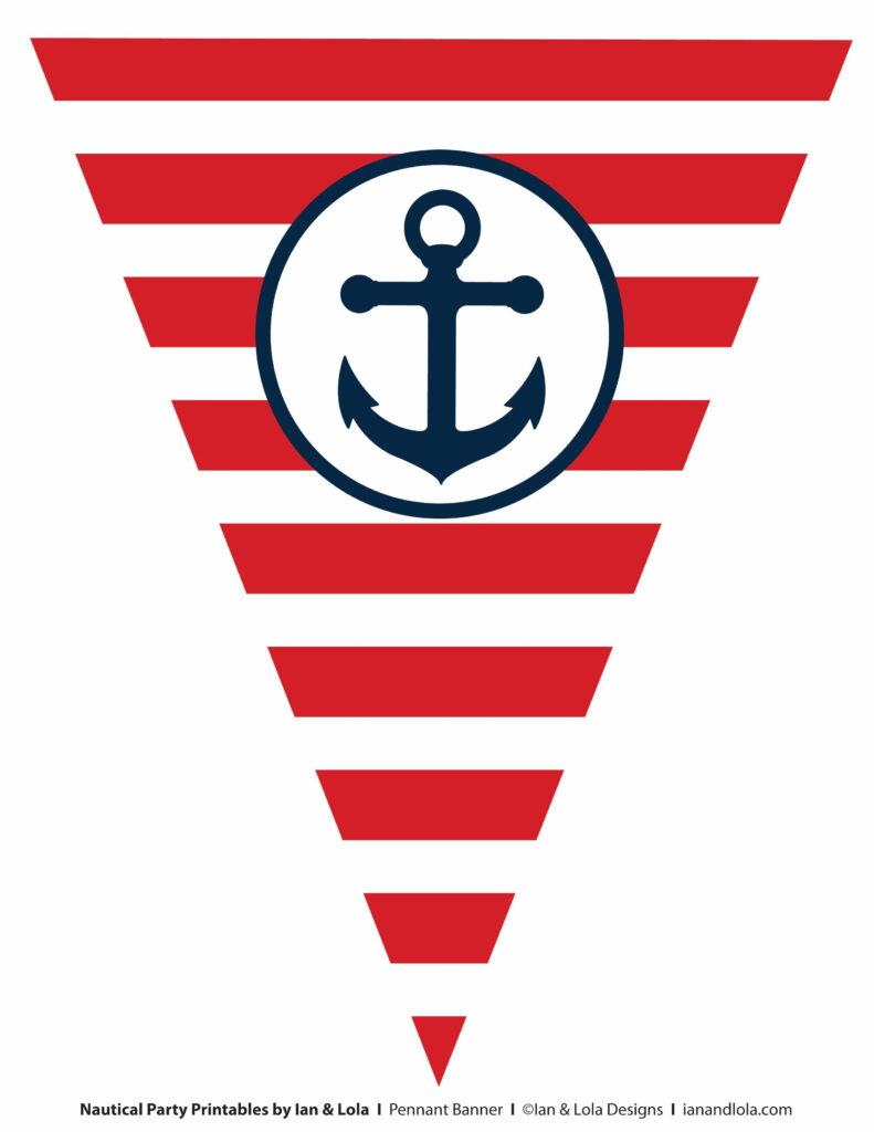 Pin By Kaitlin Hart On Bon Voyage Party Nautical Party Printables 