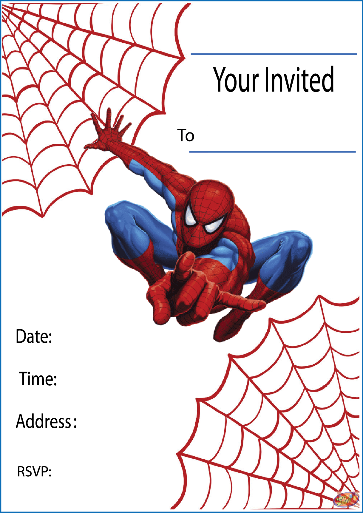 Pin On PARTY Spiderman