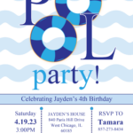 Pool Party Invitation Templates Editable Docx Pool Party