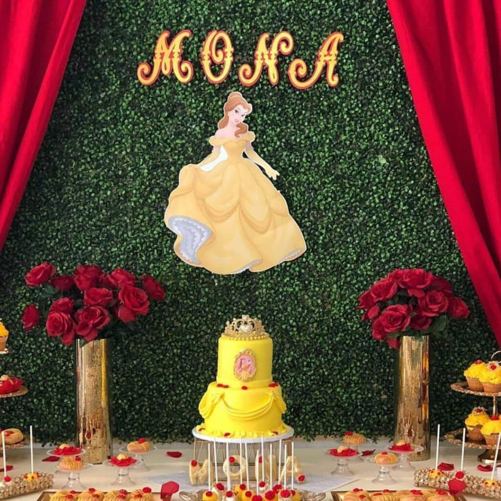 Princess Belle Birthday Banner Made By Darvinscreations For Your 