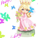 Princess Birthday Card Free Printable Birthday Cards PRINTBIRTHDAY