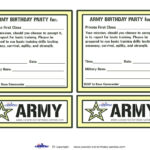Printable Army Invitations Printable Birthday Invitations Free