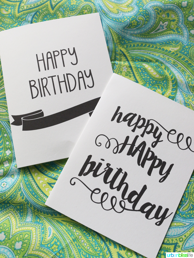 Printable Birthday Cards With Envelope Liner Today s Creative Life