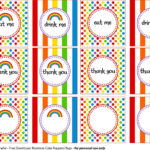 Rachelle Rachelle Rainbow Party Printables Rainbow Theme Party
