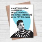 Schitts Creek Birthday Card David Rose David Rose Quote Etsy Happy