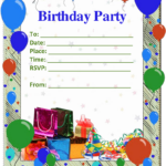 Showing Post Media For Boy Birthday Flyer Superb Free Birthday