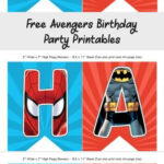The Avengers Happy Birthday Printables Looking For A Free Superhero
