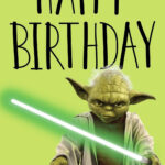 The Best Star Wars Printable Birthday Cards free PRINTBIRTHDAY CARDS
