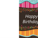 1 4 Fold Printable Birthday Cards Printable Birthday Cards